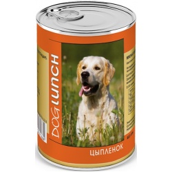 Dog Lunch консервы для собак Цыпленок
